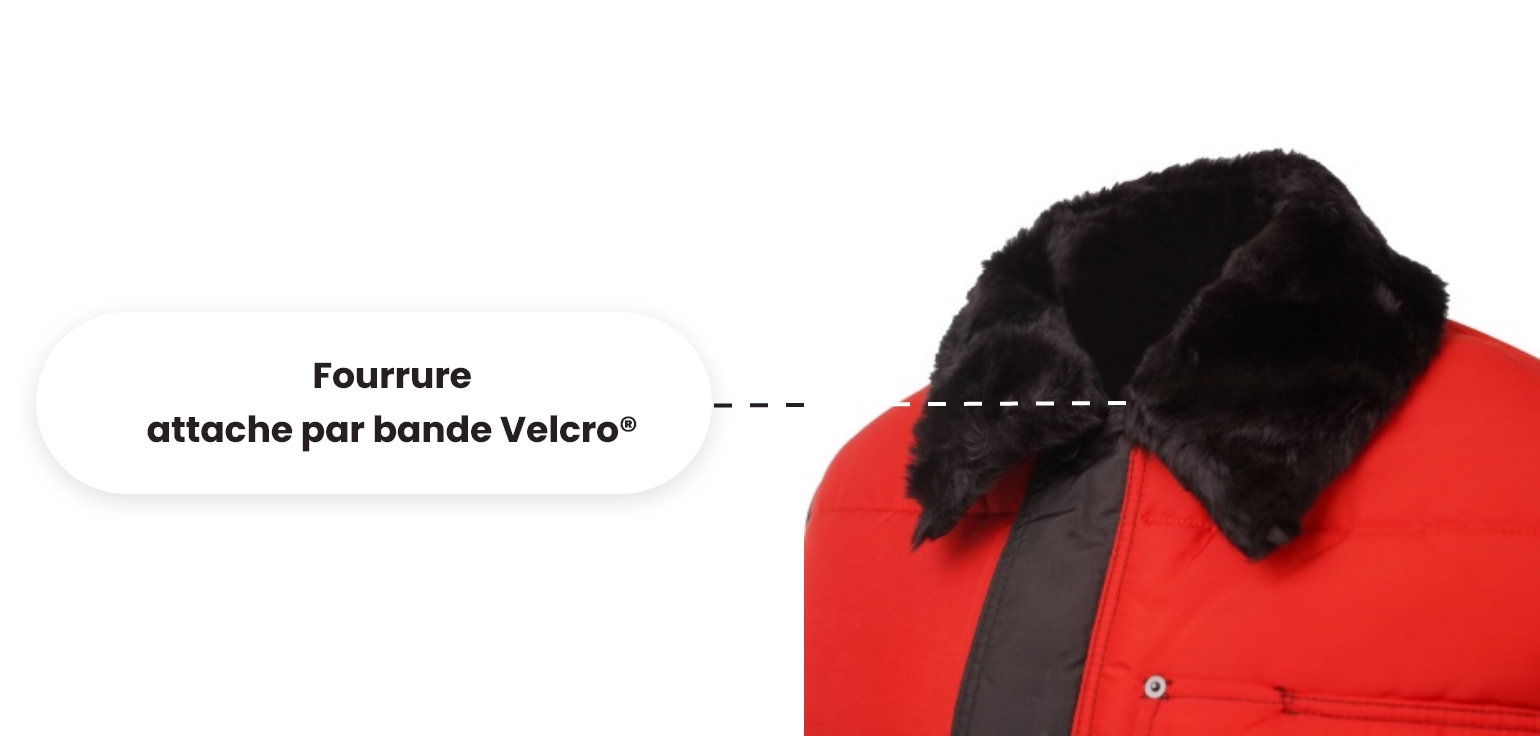 col-fourrure-velcro