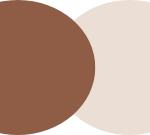 Marron/Liseré Beige